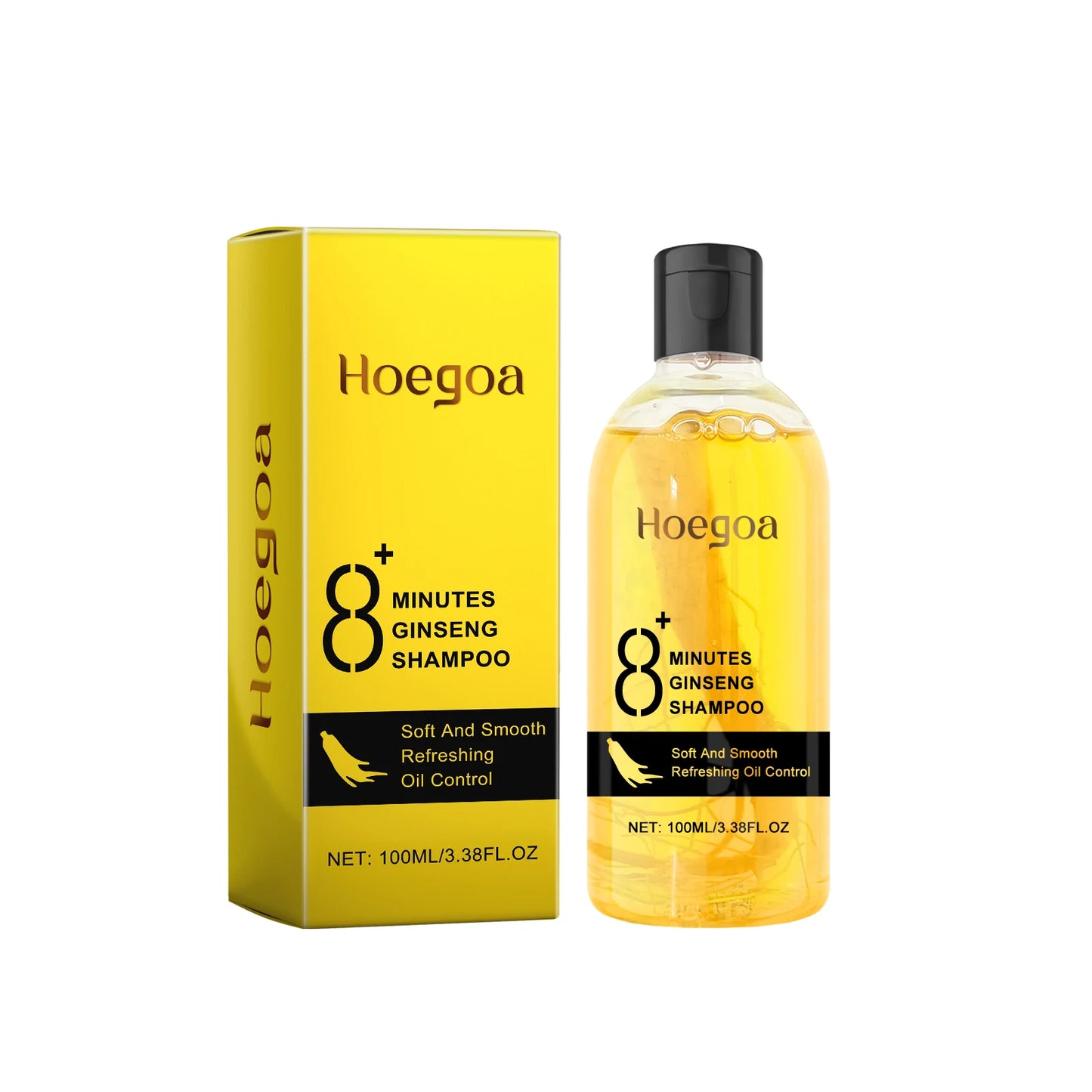 Ginseng Oil Shampoo and Conditioner Hair Strengthens Anti Loss Restore Damaged Cleansing Dandruff Control Hair Growth Shampoo Peaceful Pleasures Health and Wellness 1pcs