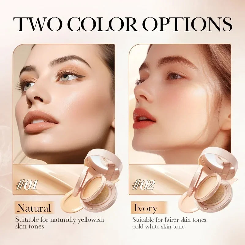 Sadoer 2-in-1 Powder Cushion BB Cream – Brightening Concealer