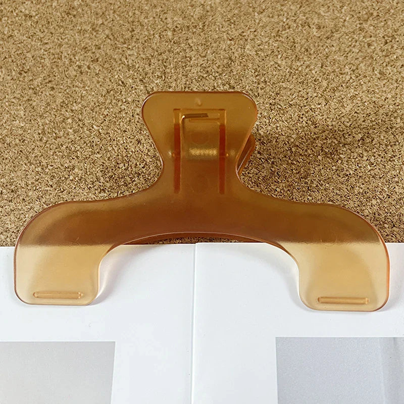 Frosted Transparent Book Page Holder Clip | Kawaii Desk Accessory