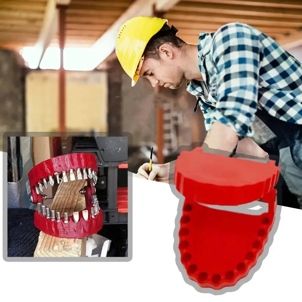 Funny Denture Drill Bit Holder for Screwdriver Teeth Model Screwdriver Bit Holder Fits 1/4 Inch Hex Bit Drive Bit Adapter Tools Peaceful Pleasures Health and Wellness
