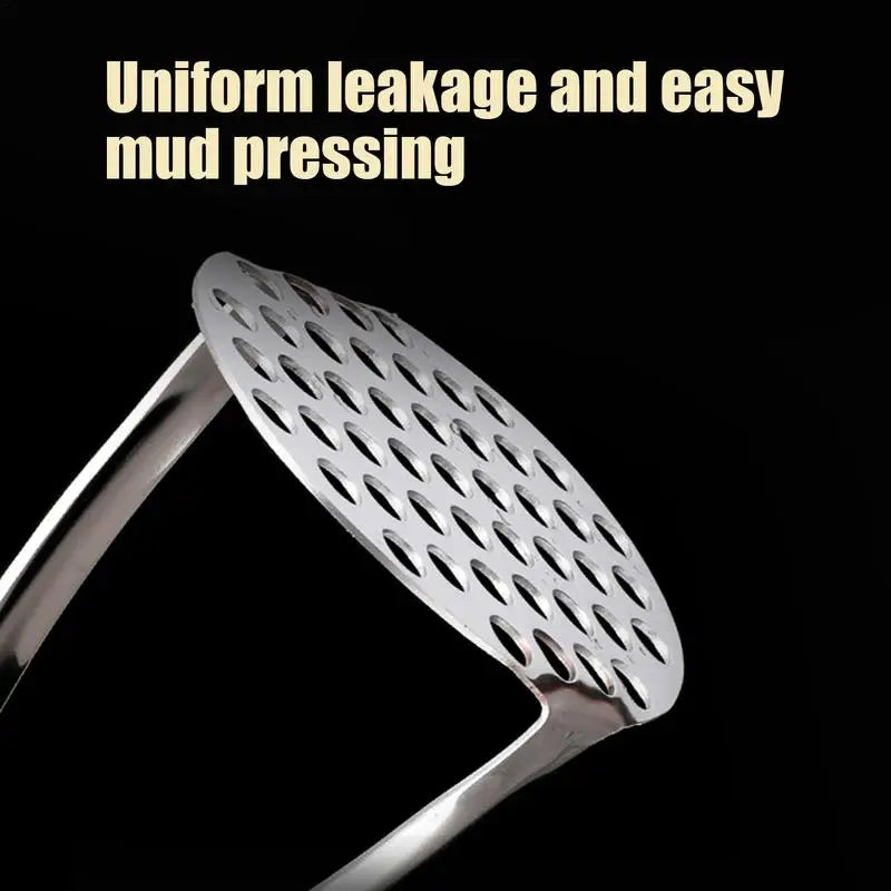 Stainless Steel Potato Masher | Smooth Mash, Non-Slip Handle Potato Masher Peaceful Pleasures Health and Wellness