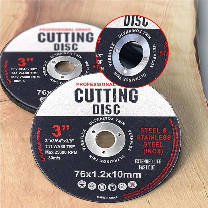 A36T-24Pack Cutting Discs, Cutting Disc 76 Mm, Cutting Disc 76 Mm Wood And Metal, Serrated Disc 76 Mm Peaceful Pleasures Health and Wellness