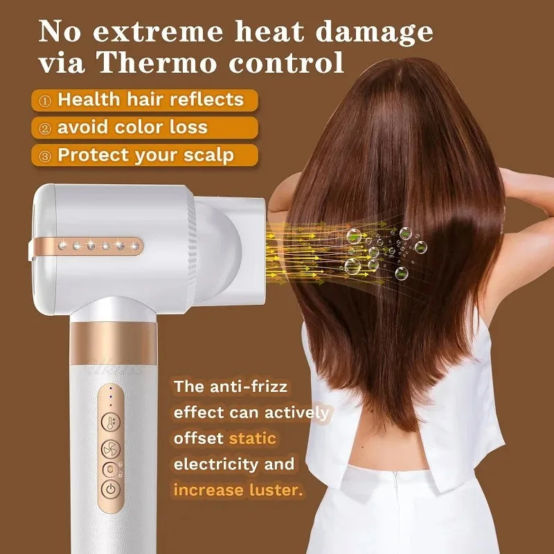 URGGU 7-in-1 Hair Dryer & Styler 1400W – Curl, Dry & Straight