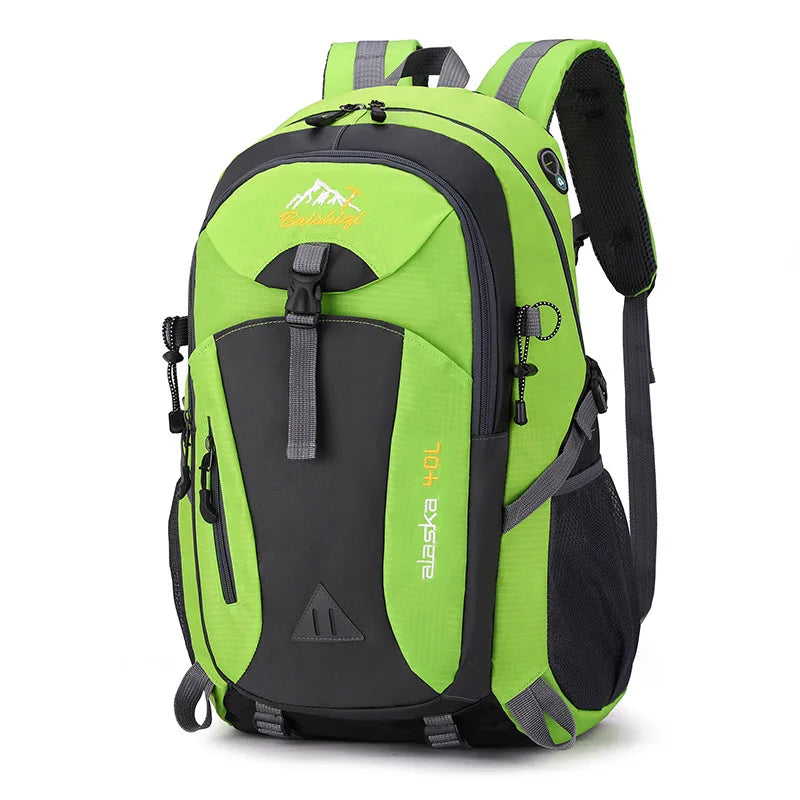 Outdoor Sports Backpack Water-Resistant Hiking Backpack for Men Leisure Travel Sports Bag New Camping Mountaineering Backpack Peaceful Pleasures Health and Wellness 1ps 5