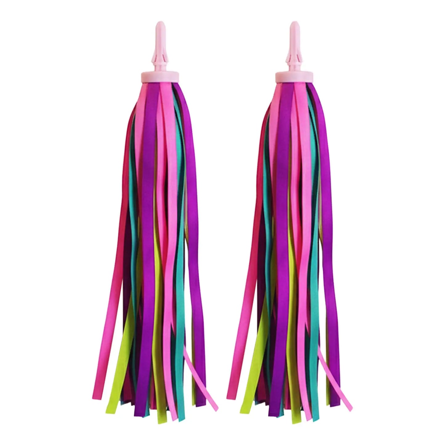 Kids Bike Ribbon-Tassels Decoration Scooter Accessories For Children Bicycles And Scooters Peaceful Pleasures Health and Wellness Colourful