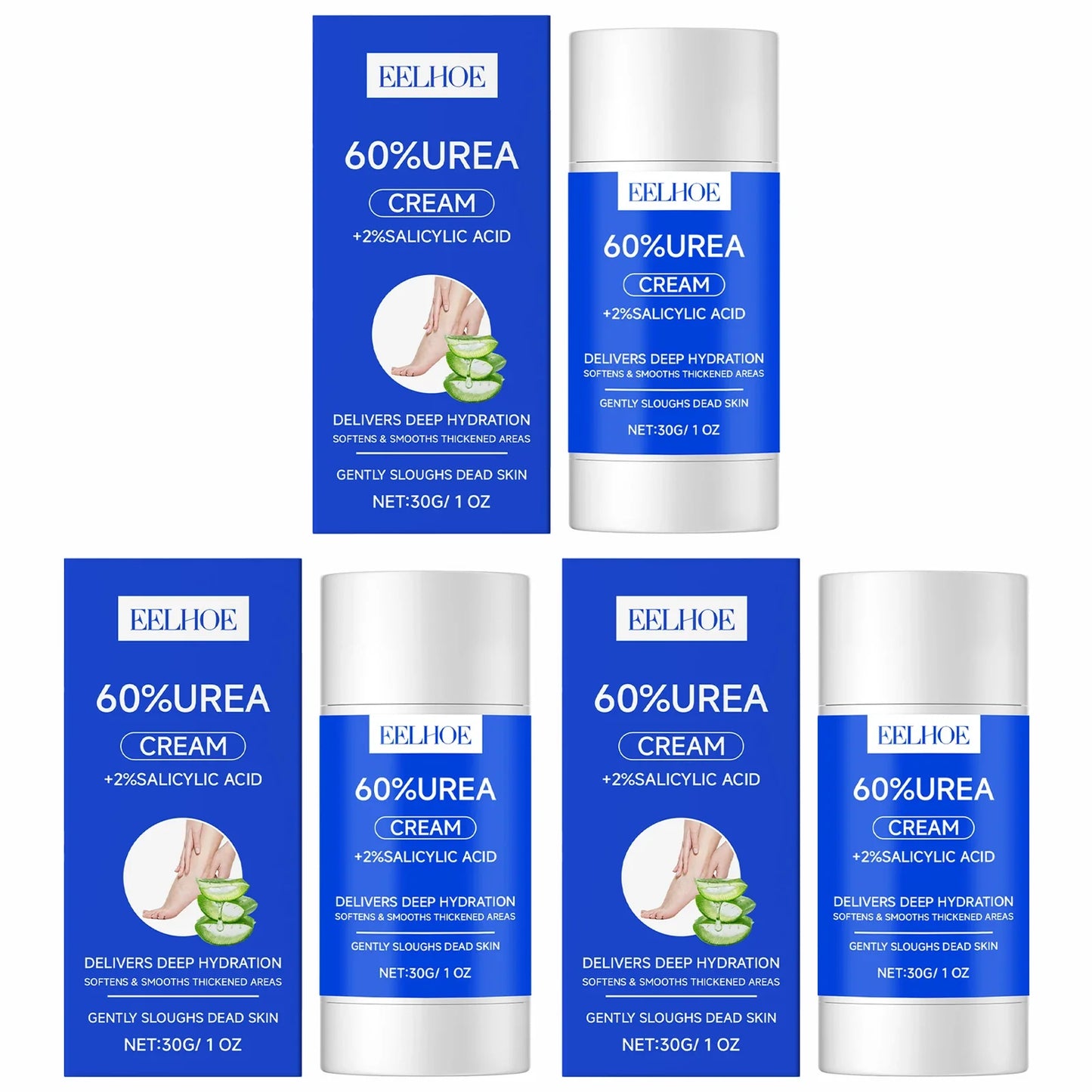 Urea 40% + Salicylic Acid 2% Foot Cream – Repair Cracked Heels