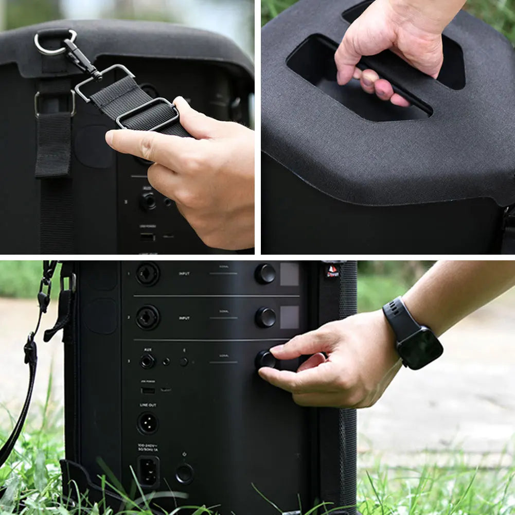 Carrying Case with Shoulder Strap Protective Cover Speaker Case Dustproof Cover for Bose S1 PRO+ Portable BT Speaker Peaceful Pleasures Health and Wellness