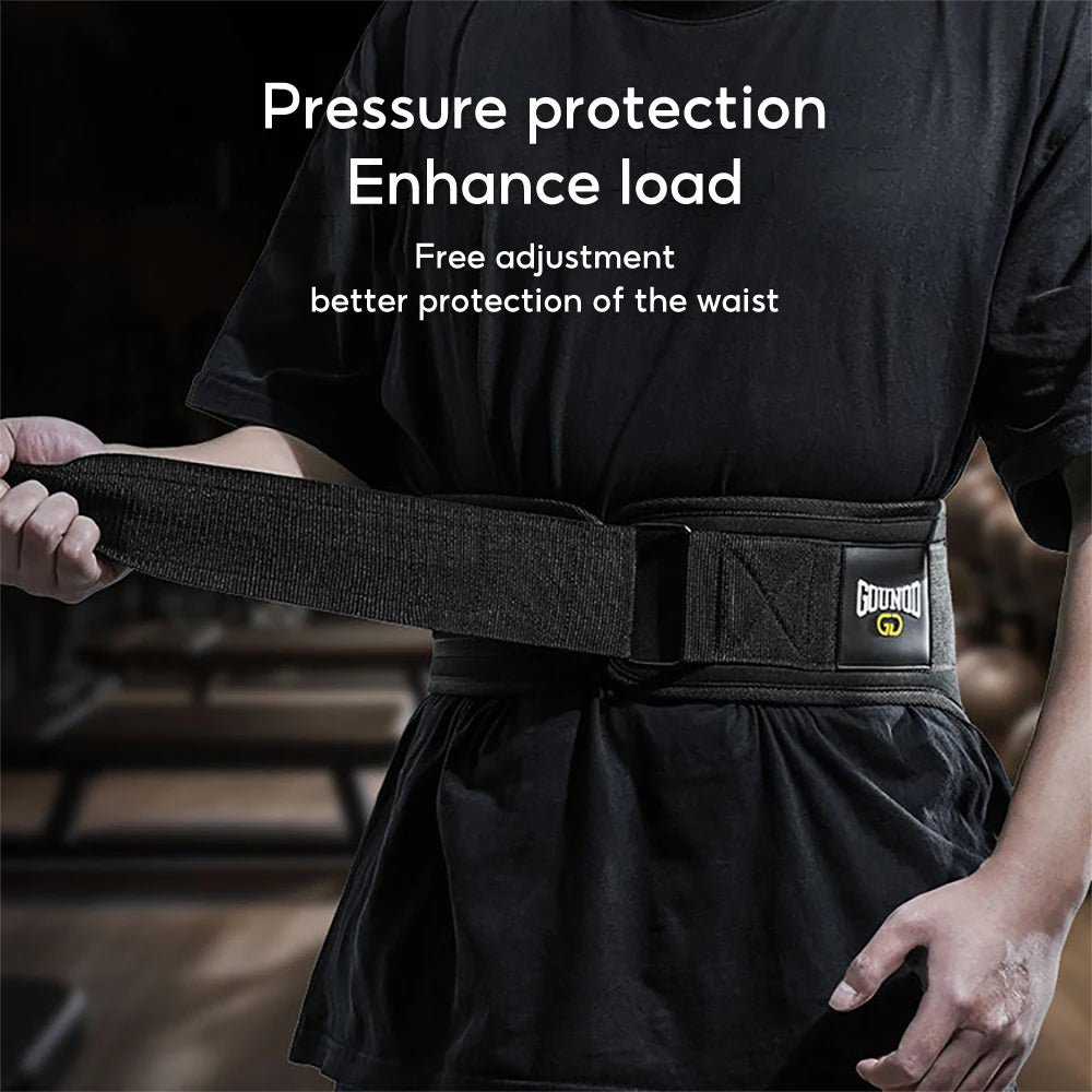 Abdominal Training Belt Widened Waist Adjustable EVA Lumbar Support Belt Powerlifting Strength Training GymFitness Weightlifting Peaceful Pleasures Health and Wellness