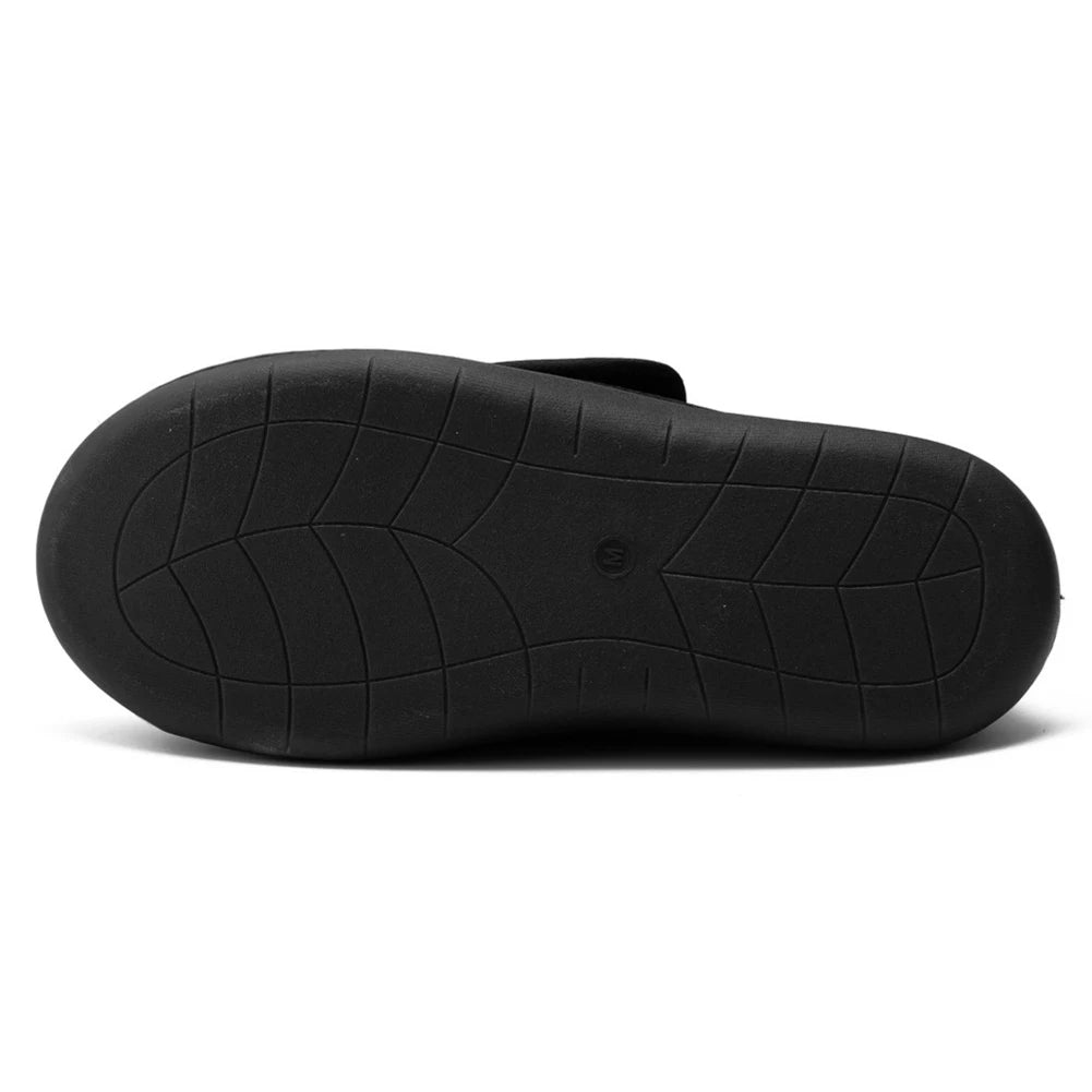 Unisex Diabetic Shoes Wide Walking Shoes Plush Lining Lightweight Edema Sneakers Hook and Loop Sneakers for Plantar Fasciitis Peaceful Pleasures Health and Wellness