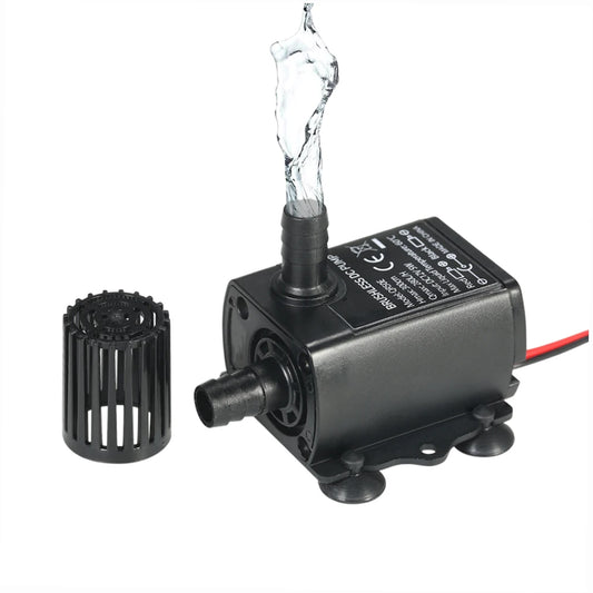 DC 12V 5W Mini Brushless Submersible Pump | 280L/H Aquarium Submersible Water Pump Peaceful Pleasures Health and Wellness Default Title