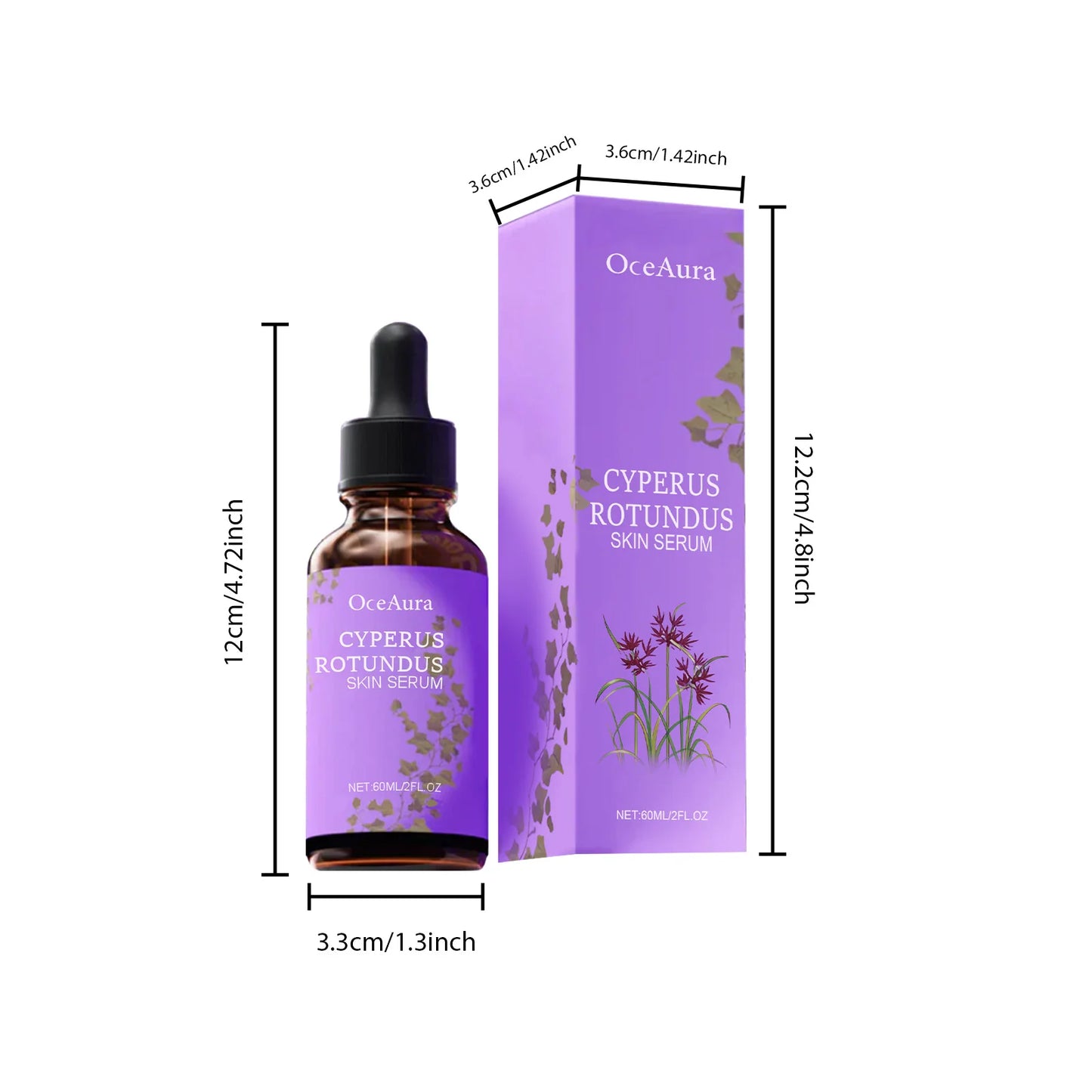 Cyperus Rotundus Hair Inhibitor Serum – Smooth Skin 60ml