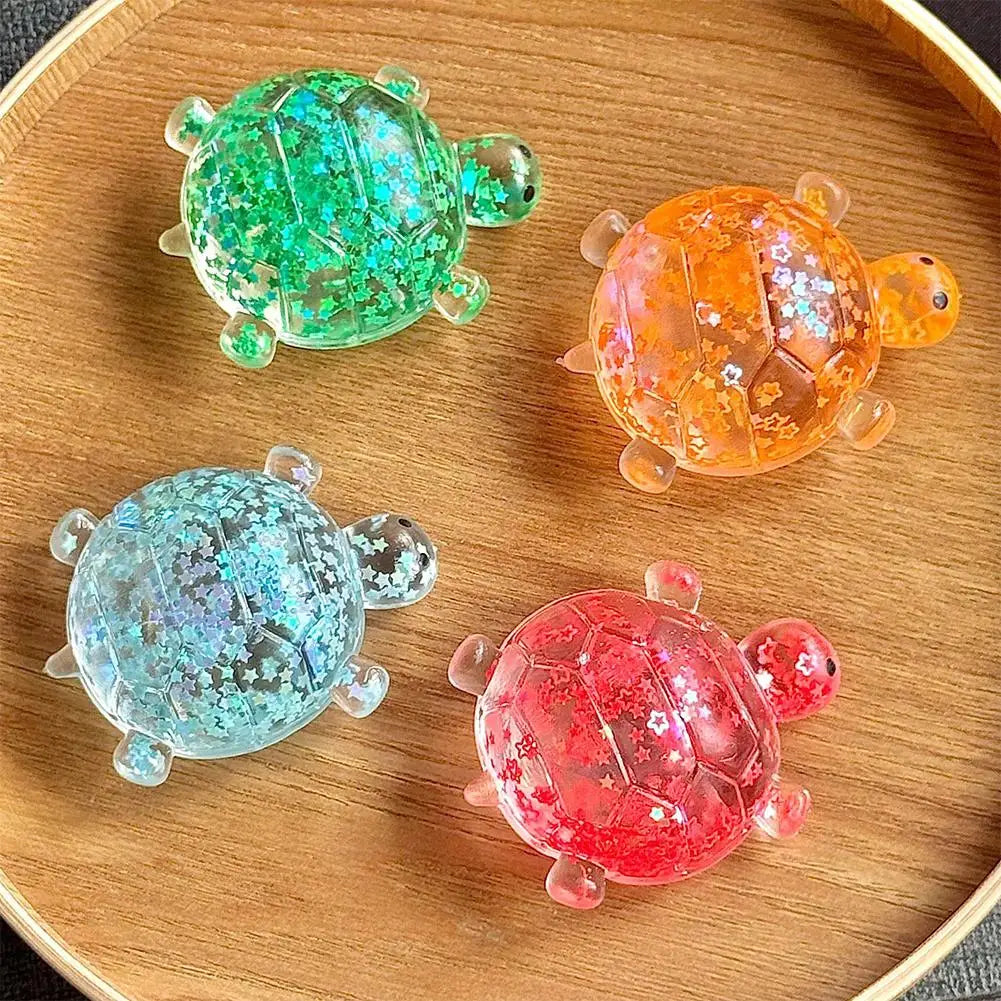 Shell Turtle Table Ornaments Relaxation toys Anti Stress Decompression Toy Office Home Desktop Decor TPR Squeeze toy Peaceful Pleasures Health and Wellness