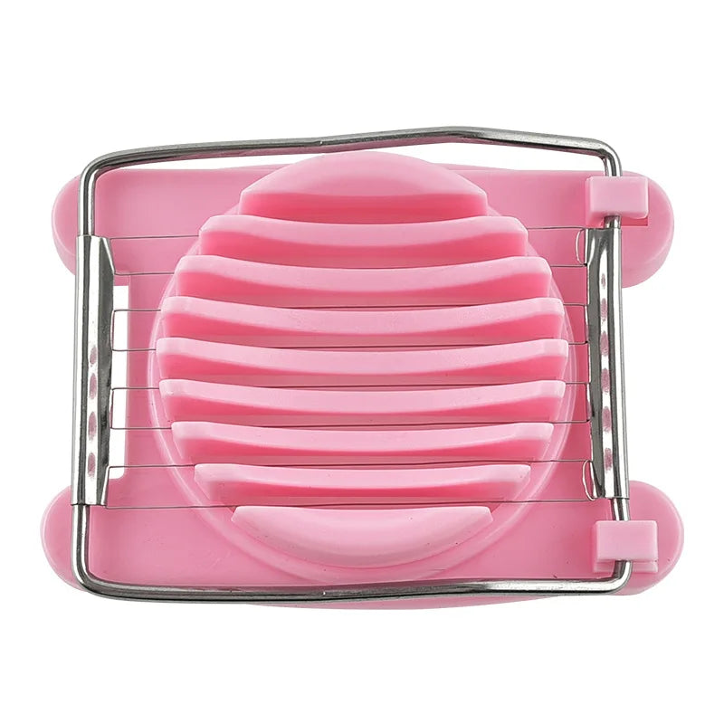 Stainless Steel Egg Slicer & Fruit Cutter Kitchen Gadget