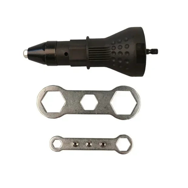 Electric Rivet Nut Gun Riveting Tool Motorcycle Repair Conversion