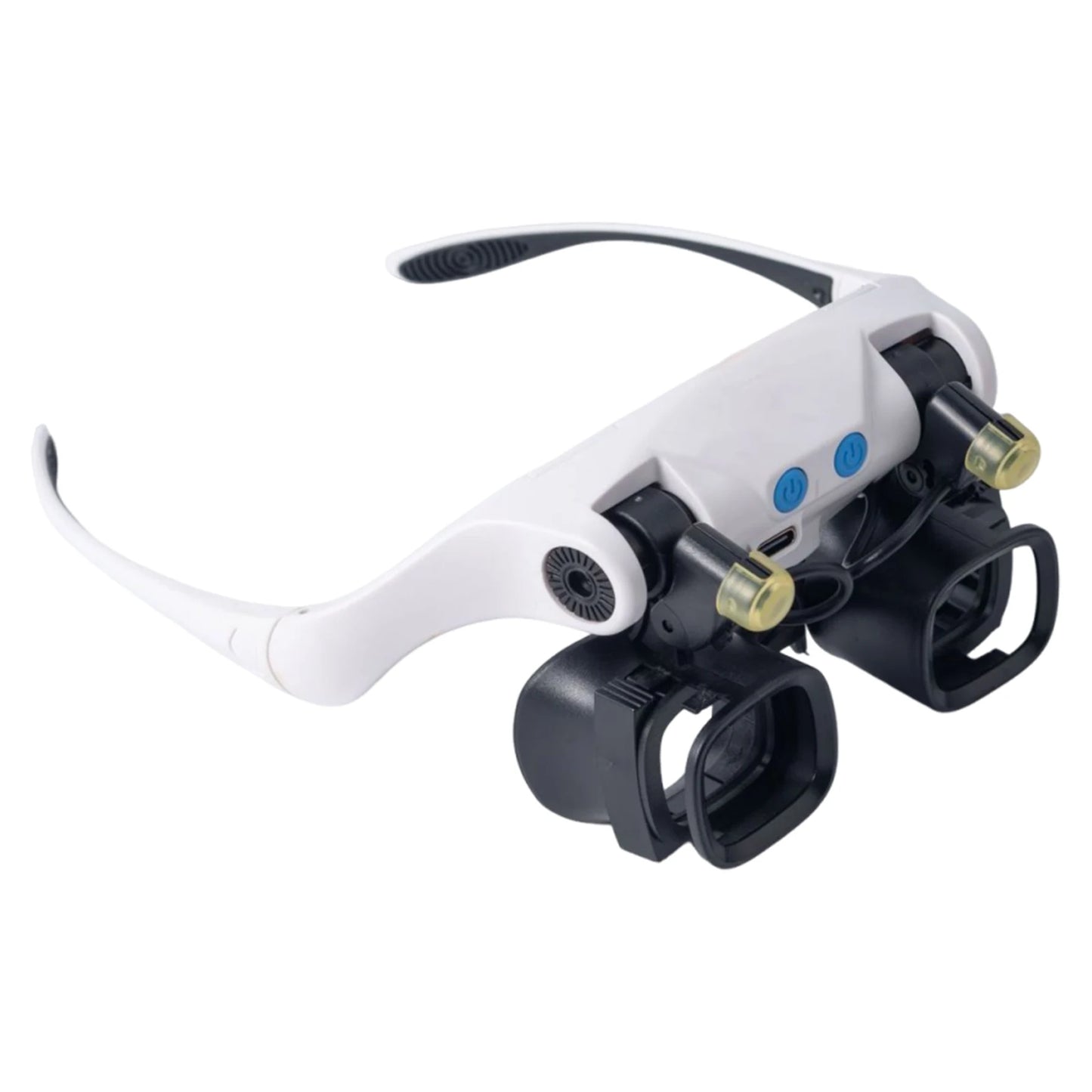 High-Definition Magnifying Glass 2X 4X 6X 10X 13X Lenses Professional Magnification Glasses For Mechanical & Jewelry Appraisal Peaceful Pleasures Health and Wellness
