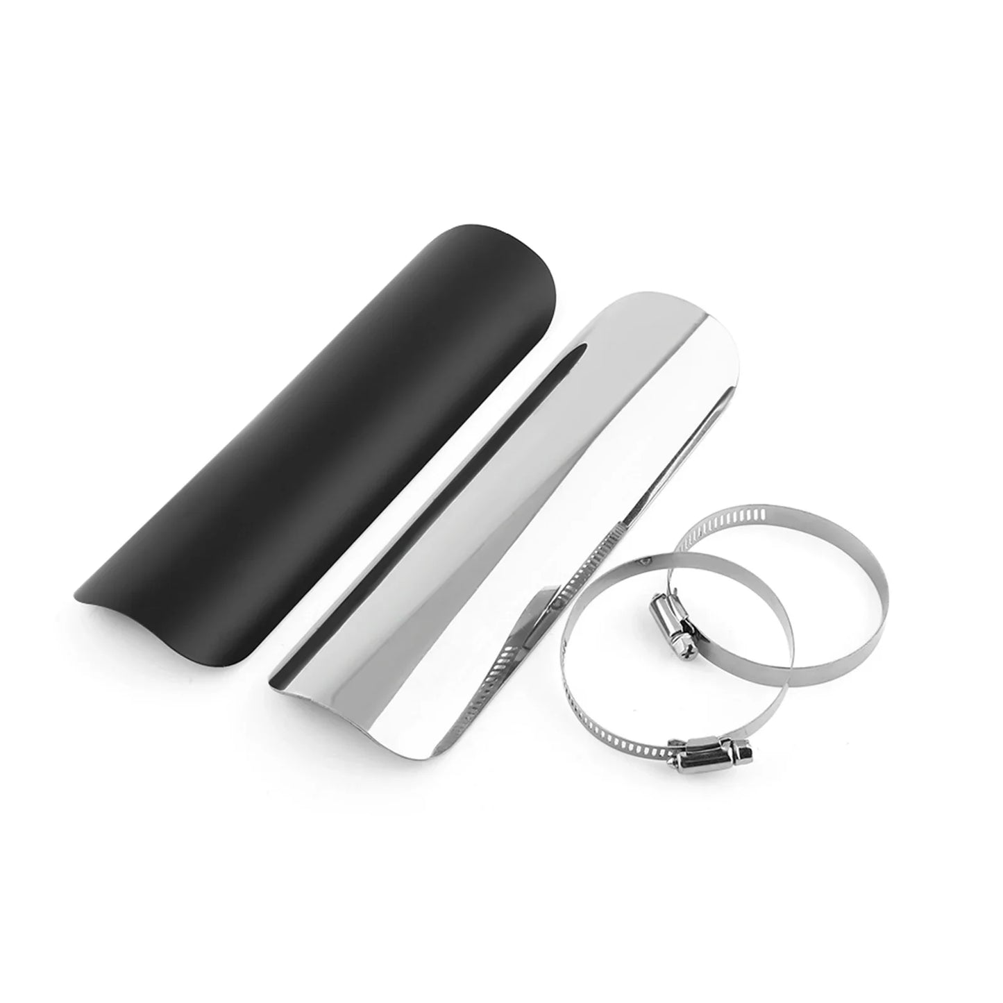 Universal Motorcycle Exhaust Pipe Heat Shield Muffler Staight Cover
