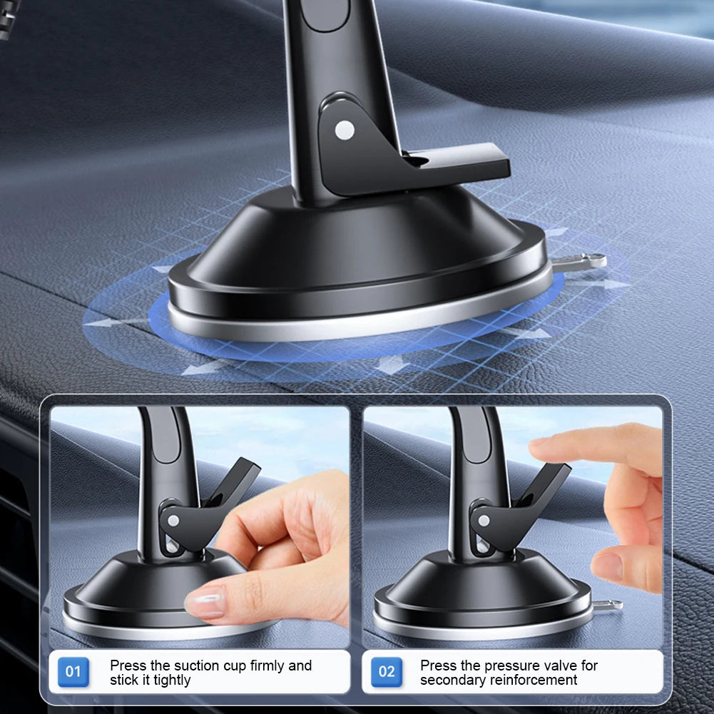 USB Car Fan 12V/24V 360° Suction Cup Mini Cooling Fan Peaceful Pleasures Health and Wellness