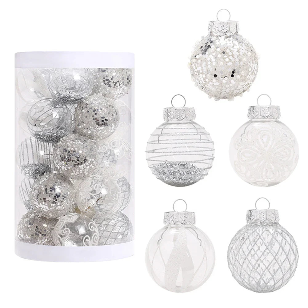 25-Pack Christmas Ball Ornaments | Indoor & Outdoor Holiday Decor