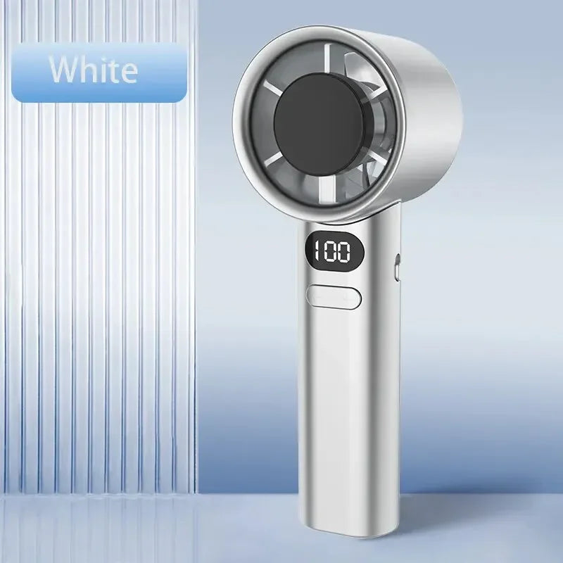 Portable Bladeless Handheld Fan | 120 Speeds USB Rechargeable