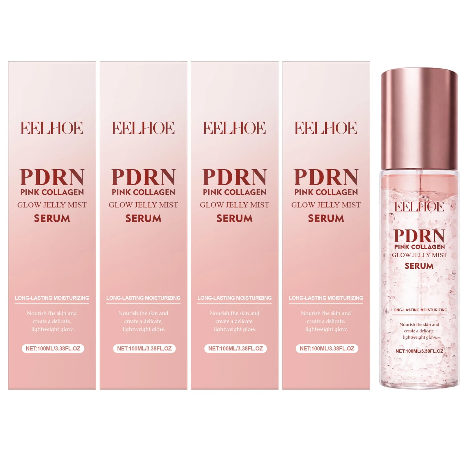 EELHOE Collagen Facial Spray – Pore Minimizing & Brightening Facial Essence Spray Peaceful Pleasures Health and Wellness 4 x 100ml Boxed