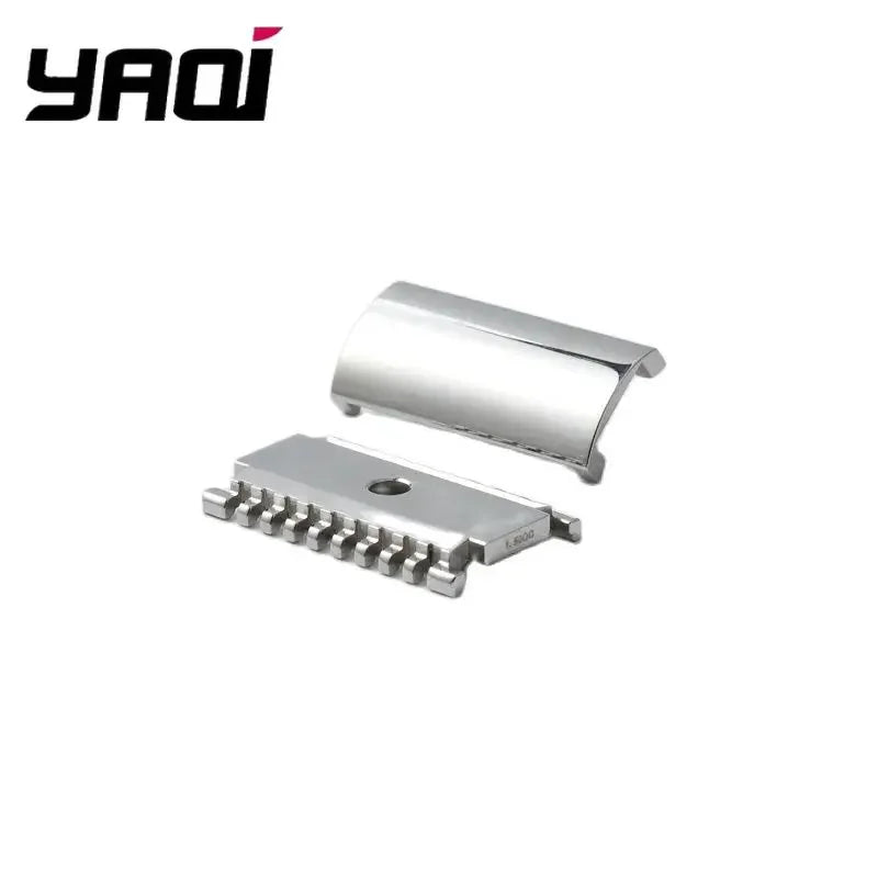 2026 YAQI 1.50 OC Sentinel Ssp Safety Razor Head for Men 316 Stainless Steel Polished with 1.5mm Blade Gap Peaceful Pleasures Health and Wellness SRH049-1.5OC