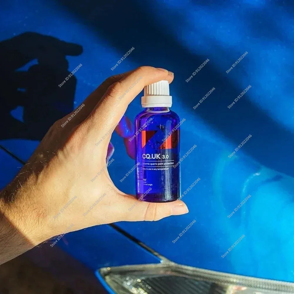 Car Ceramic Coating for CAR CQUARTZ UK 3.0 Based Nanotechnology Bonds To Paint Glass Metal and Plastic Paint Care CQ UK 3.0 Peaceful Pleasures Health and Wellness