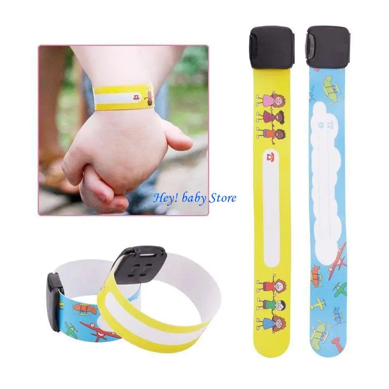 Kids Anti-Lost ID Wristbands – 8 Pack Safety Bracelets