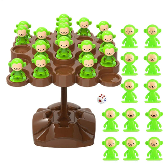 Monkey Balance Tree Toy | Montessori Math Game for Kids Montessori Math Game Peaceful Pleasures Health and Wellness