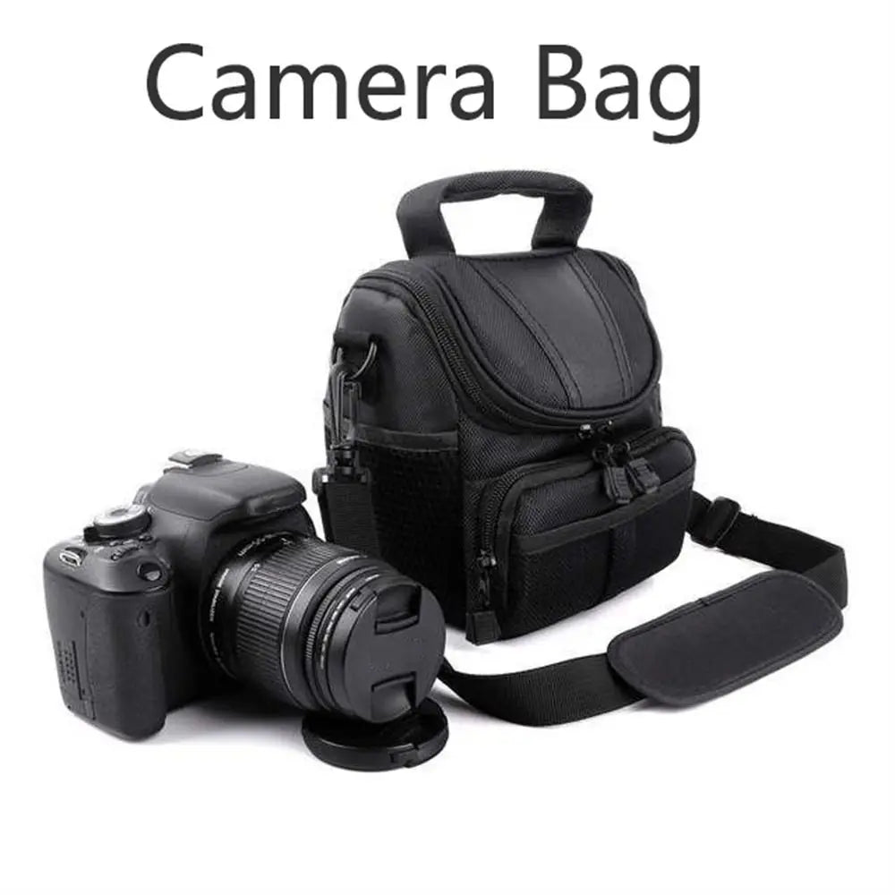 Single Shoulder SLR Camera Bag – Scratch-Proof Nylon Handbag