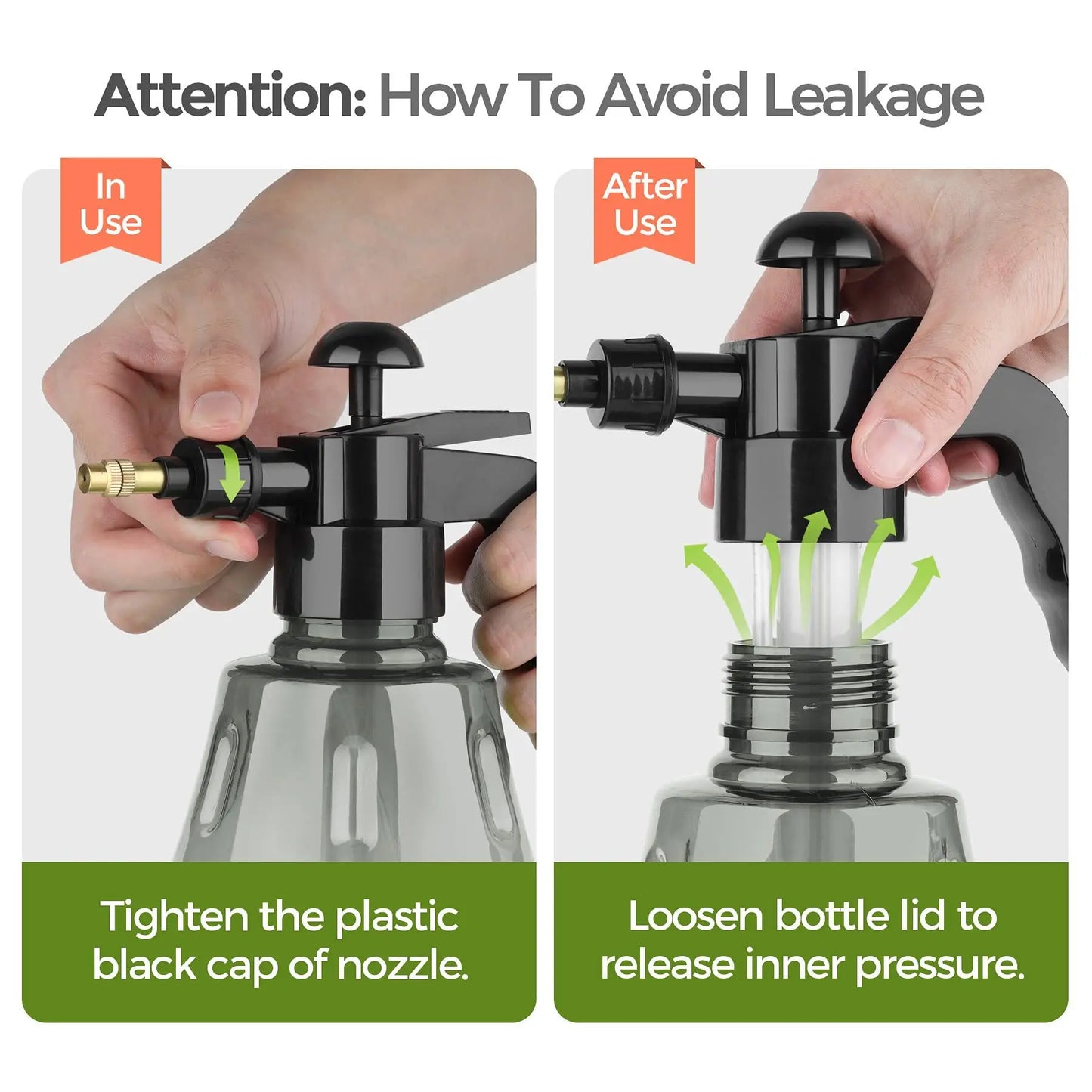 Garden Watering Irrigation Watering and Spraying Pot Sprinkler and Spray Pot Air Pressure Small Horticultural Household Watering Peaceful Pleasures Health and Wellness
