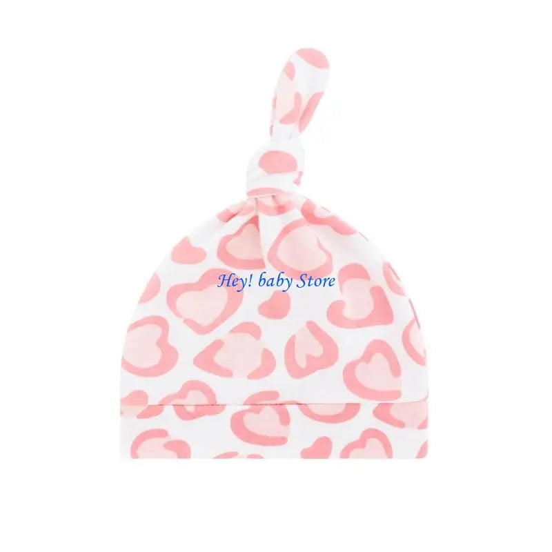 Soft Cotton Knotted Baby Hat – Newborns & Infants 0–24M