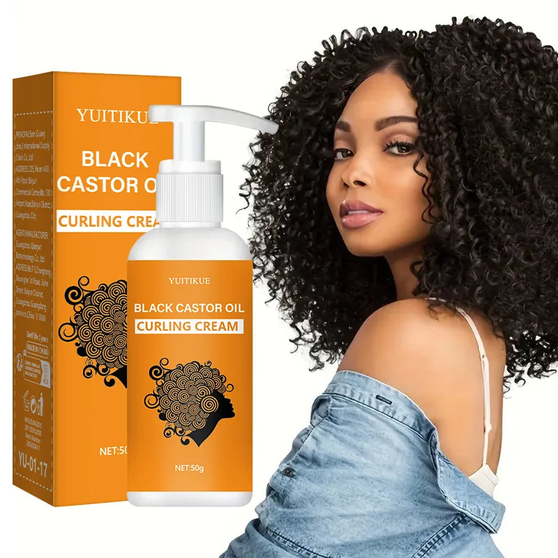YUITIKUE Curly Hair Styling Cream – Moisturize & Define Curls