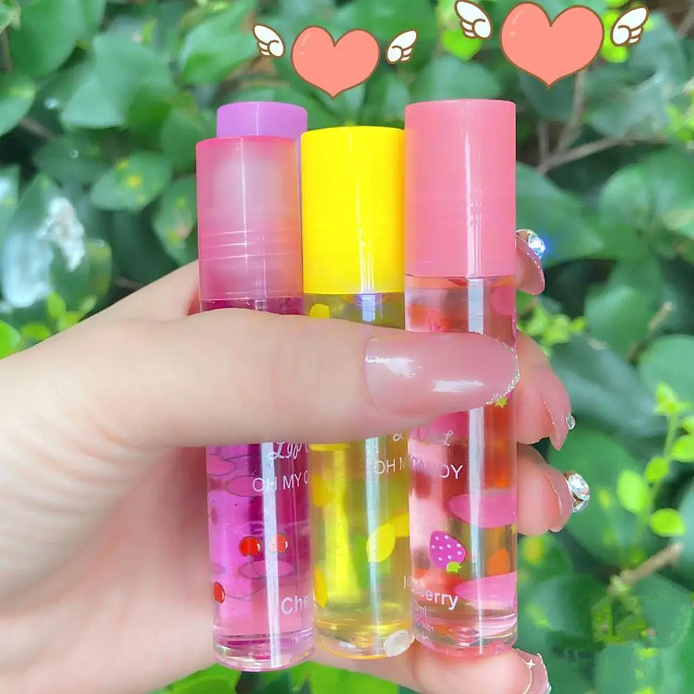 Eelhoe Fruit Roll-On Lip Oil Balm – Moisturizing Lip Gloss