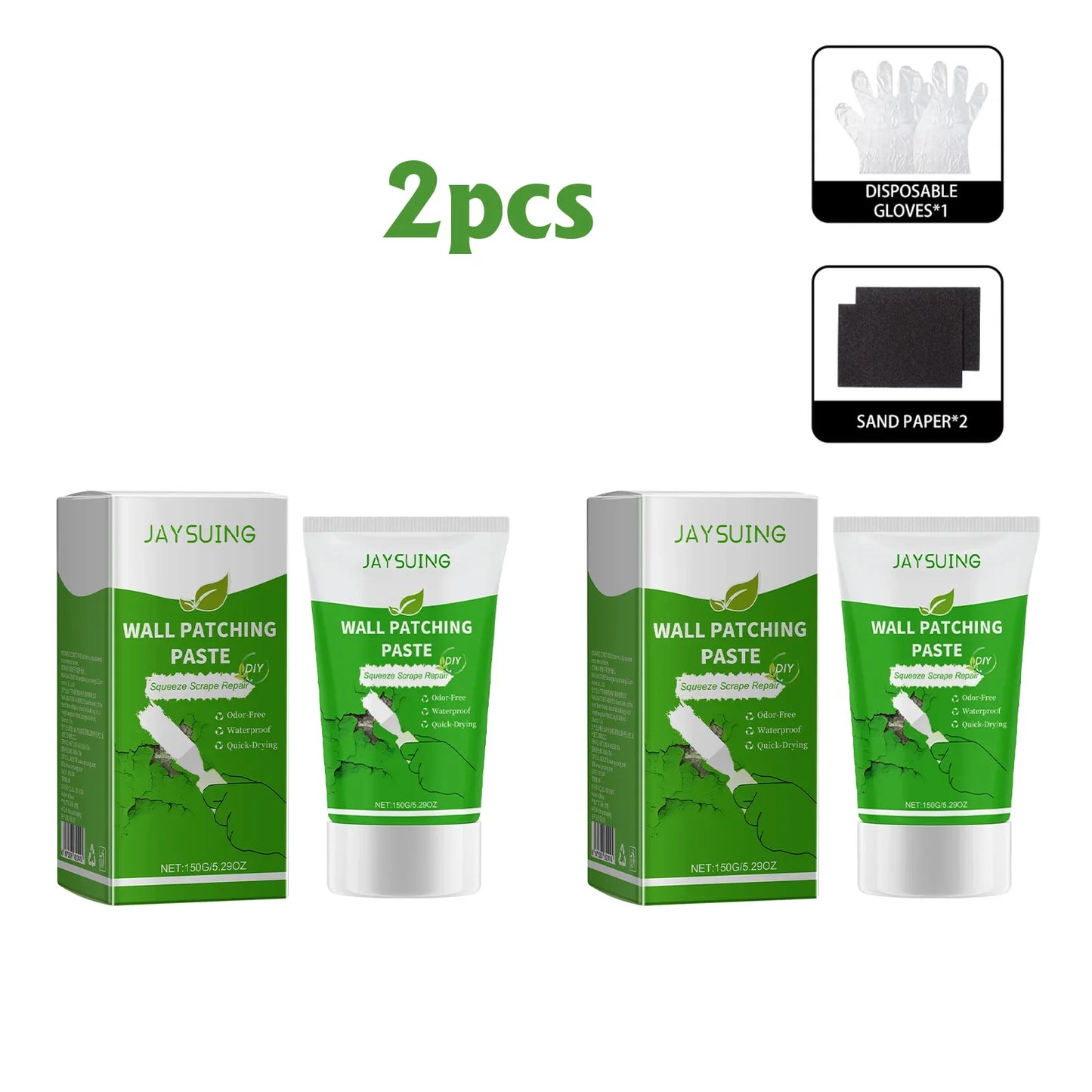 Jaysuing Wall Patching Paste – Fix Cracks, Holes & Scratches