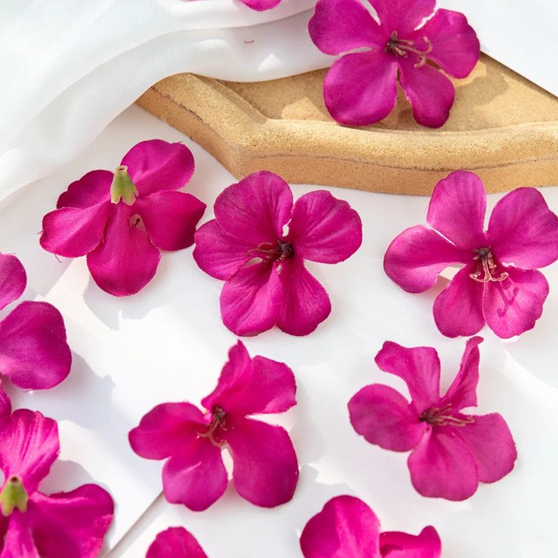 Artificial Silk Cherry Blossom Flowers 40/80 Pcs | UV Protection