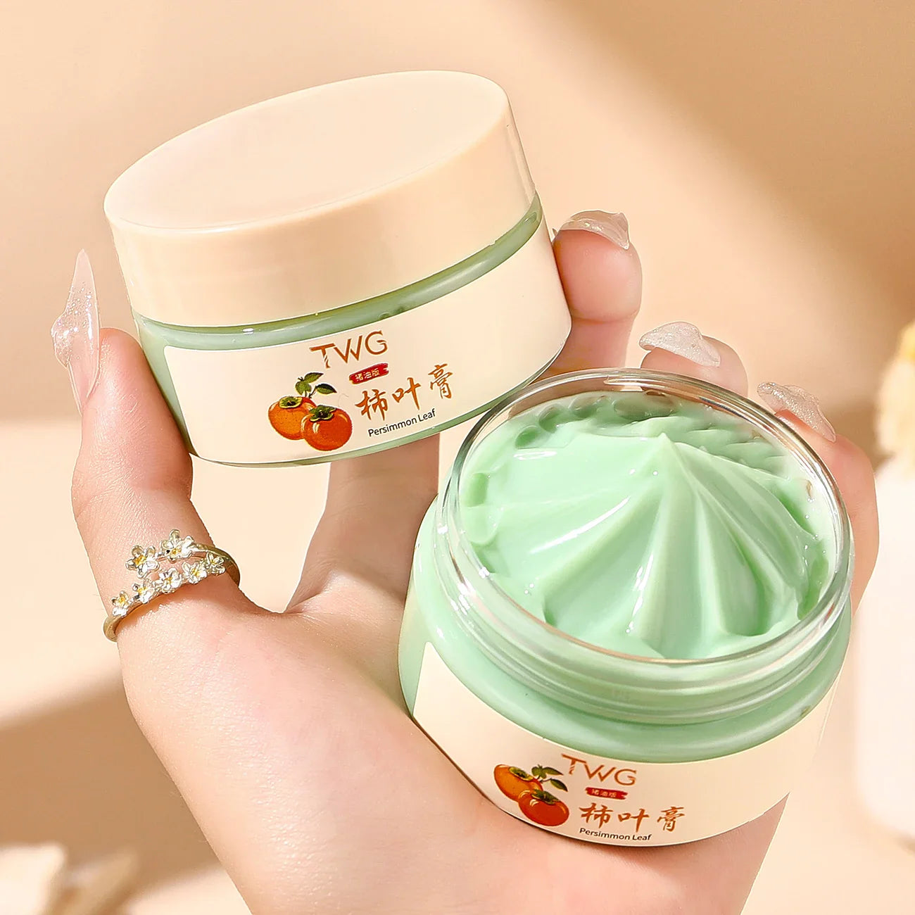 Persimmon Leaf Face Cream – Hydrating & Moisturizing Ointment