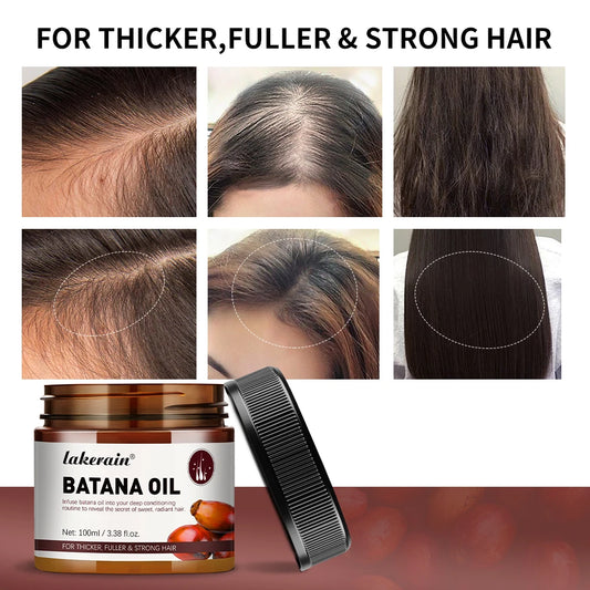 Batana Oil Unrefined Raw – Thicker, Fuller & Stronger Hair 100ml Hair Treatment Oil Peaceful Pleasures Health and Wellness