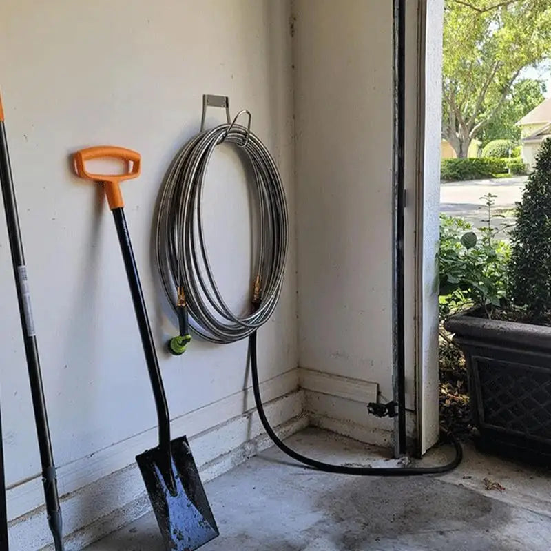 Wall Mounted Garden Hose Holder | 304 Stainless Steel Hanger