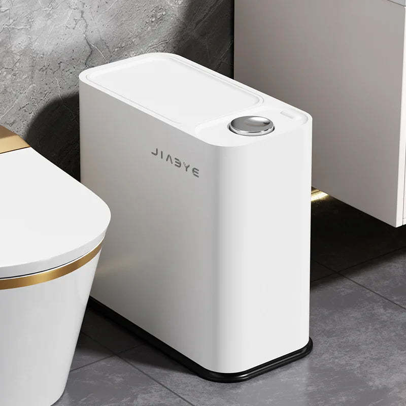 Press-Open Corner Waste Bin - Large Capacity Multi-Functional Trash Can, Space-Efficient, Home Décor Must-Have Peaceful Pleasures Health and Wellness