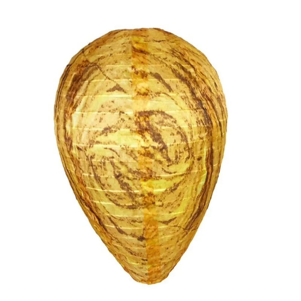 Hanging Wasp Nest Decoy | Eco-Friendly Paper Beehive Deterrent