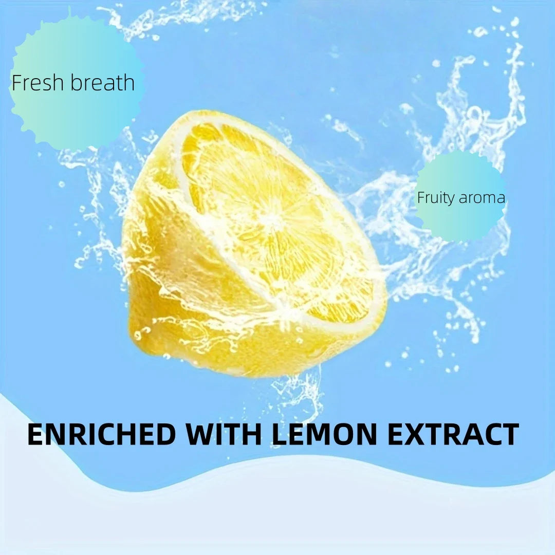 SADOER 250ml Plant Extract Mouthwash | Lemon Mint Peach