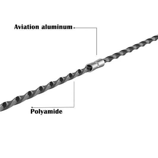 A36T-100Pcs F016800431 Cutting Line For AFS 23-37 Extra Strong Grass Trimmer Spool Line Brush Cutter Thread Line 37Cm Peaceful Pleasures Health and Wellness Silver black
