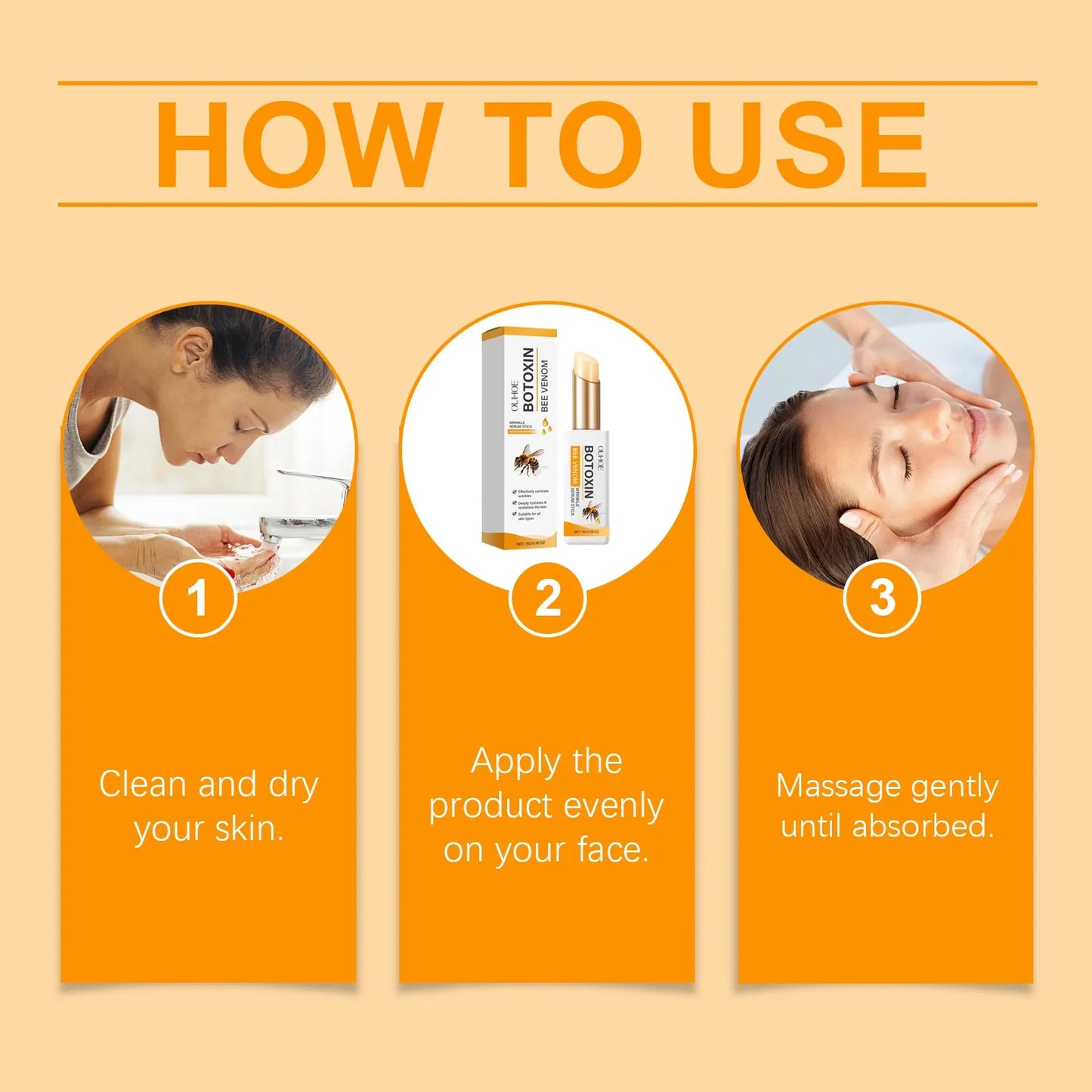 Bee Venom Anti-Wrinkle Stick – Face & Eye Firming Cream