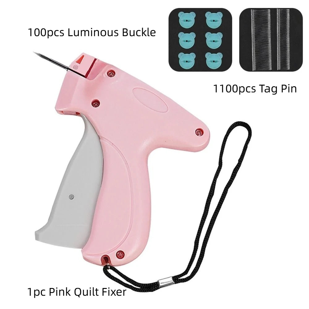 Non-slip Stitchy Quick Clothing Fixer Easy To Use Bed Sheet Sewing Fixer Bear Buckles Fastener Clip Clothing Quilt Fixer Peaceful Pleasures Health and Wellness Luminous-1100PCS