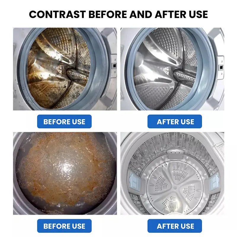 Washing Machine Cleaning Effervescent Tablets – Descaling Cubes