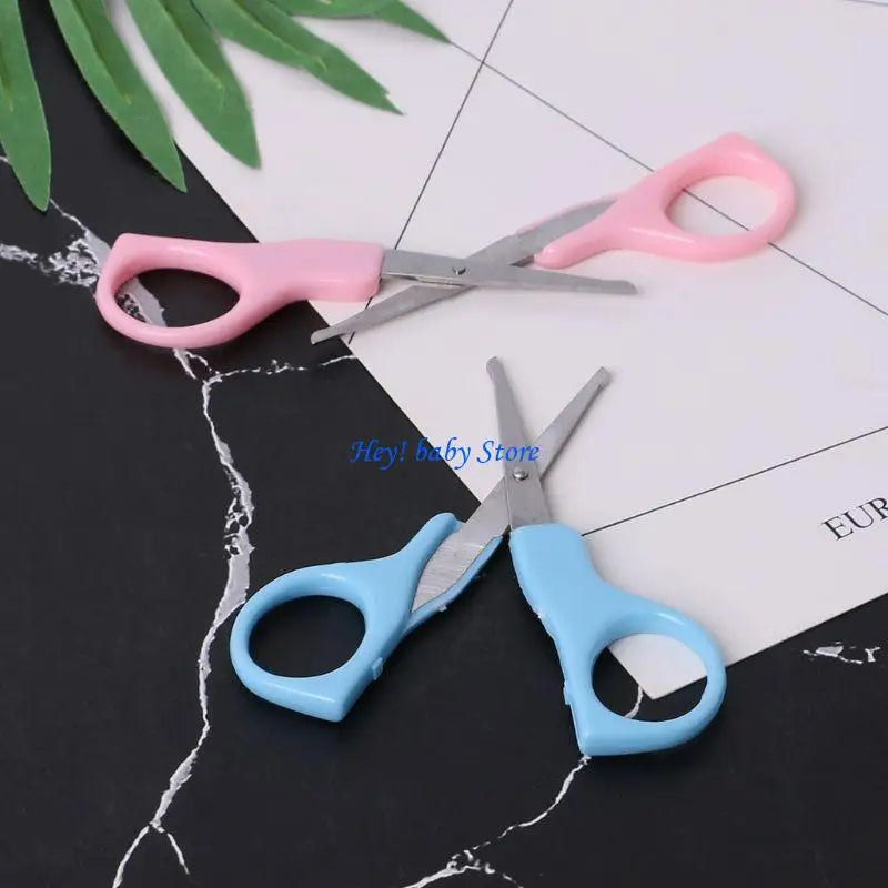 Baby Round Tip Safety Scissors – Stainless Nail Trimmer