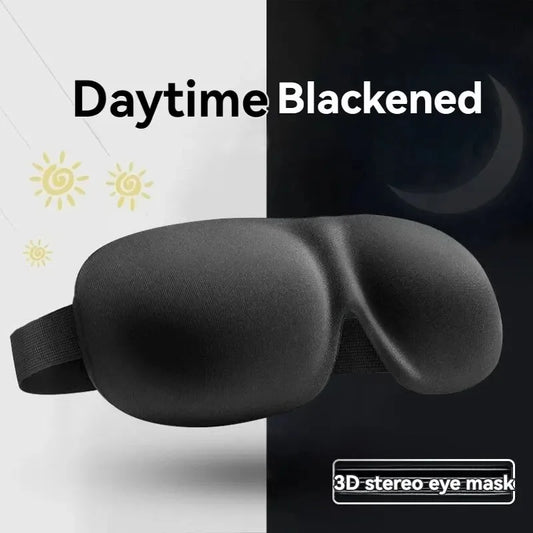 3D Contoured Blackout Sleep Eye Mask – Non-Marking & Soft Sleep Eye Mask Oasis Select