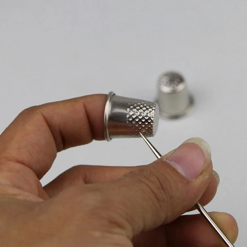 Metal Aluminum Needle DIY Hand Sewing Tool Pressure Finger Cover