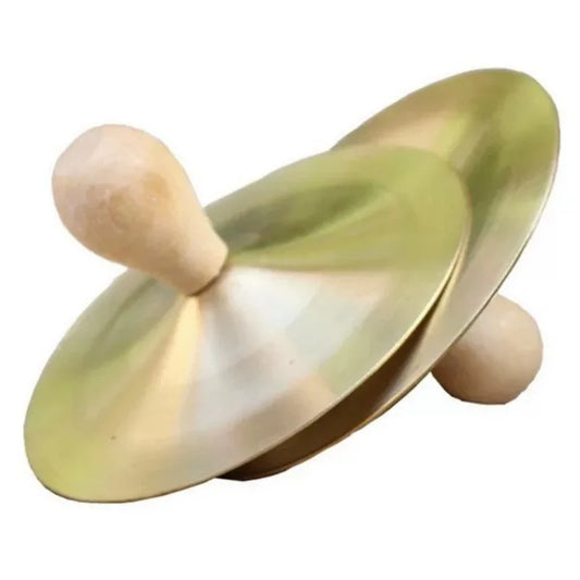 Hand Percussion Copper Cymbals Children Musical Instrument Education Peaceful Pleasures Health and Wellness 9 CM
