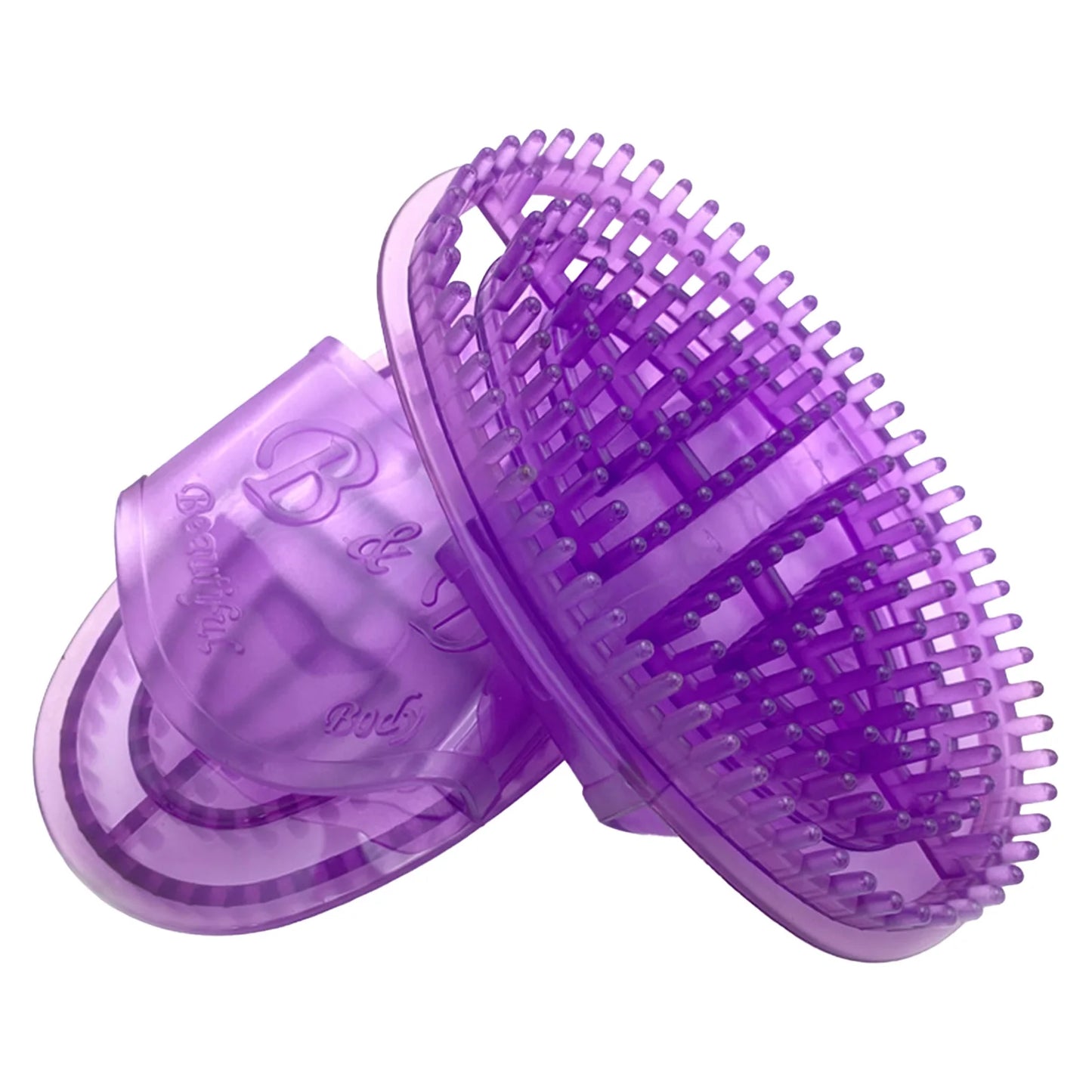 Massage Brush Handheld Massagers PVC Portable Body Scraping Massage Brush for Men Women Children Pets Peaceful Pleasures Health and Wellness A